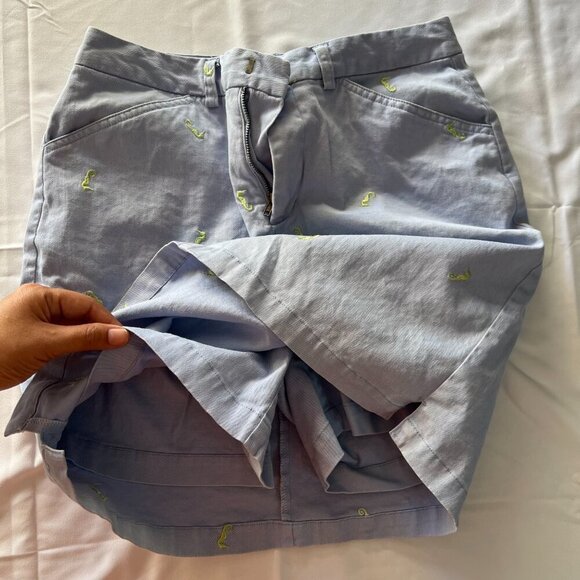Caribbean Joe womens Light blue skirt, Size 4P - Picture 9 of 13